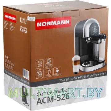 Рожковая помповая кофеварка Normann ACM-526 картинка 11